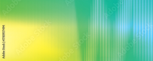 abstract blue and green background. horizontal lines and strips. illustration digital.