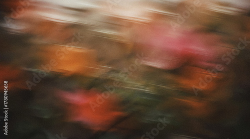 Abstract garden bloomy blur background with sunlight