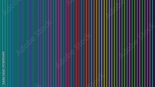 Vibrant Spectrum of Vertical Lines A Colorful and Modern Background with Gradient Shades