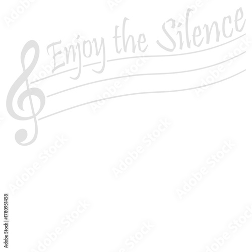 Enjoy The Silence Quote Peace Quiet Introvert