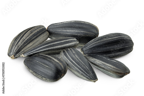 Wallpaper Mural Sunflower seeds isolated on white background Torontodigital.ca