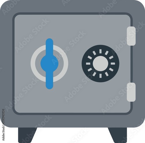 Secure metal safe box security finance protection