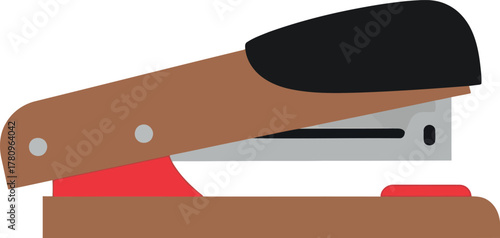 Modern stapler office supply icon