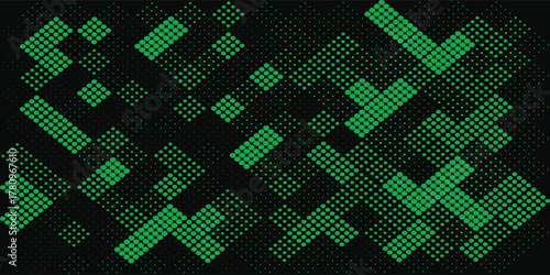 Dark smoke on a green screen background, chroma key.