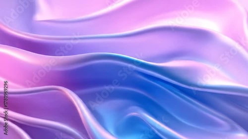 Wallpaper Mural Abstract flowing waves with pink and purple. Torontodigital.ca