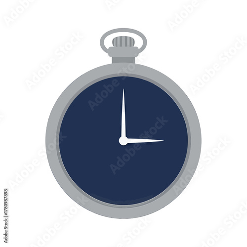 Stylized vintage pocket watch illustration depicting the passage of time elegantly