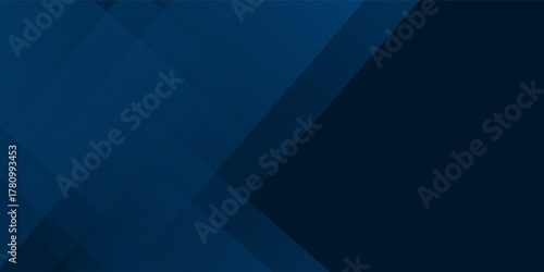 Abstract background gradient dark navy blue banner simple abstract