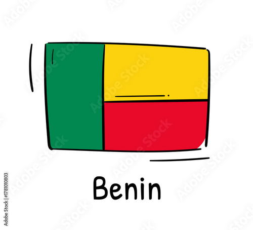 Benin Bayrağı - Benin Flag