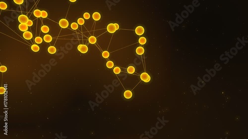 3d Animation of a molecular structure