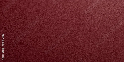 Solid textured dark red maroon leather background. Ideal for luxury branding, fashion design, elegant presentations, and sophisticated graphic projects.