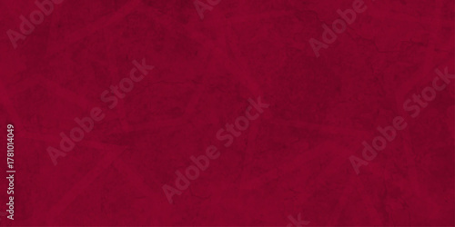 Red abstract background with red circle rings in faded distressed vintage grunge texture design.Old wall texture cement black red background. This design are used for wallpaper ,poster, Chalkboard.