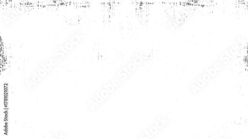 White abstract dust grain texture perfect for overlay and vintage design. Rough grunge white texture background with faded dust details. 