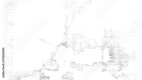 Abstract white dust grain texture background with vintage grunge effect. Distressed white background with dust particles and rough texture. 