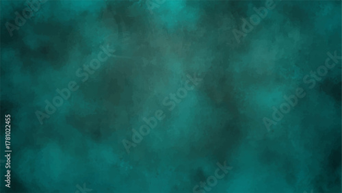 Abstract Deep blue grunge texture with heavily distressed and rough surface. lighter aqua tones with mysterious, atmospheric, and ethereal feel. Teal Color Wall Decorative Surface