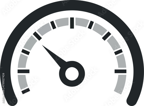 Speedometer icon fast performance high speed