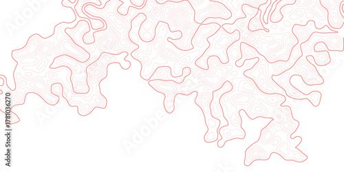 Topographic contour map. similar cartography illustration. Abstract digital composition showcasing fluid organic patterns, 