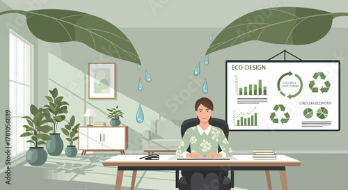 Eco Design Presentation For Sustainability And Circular Economy