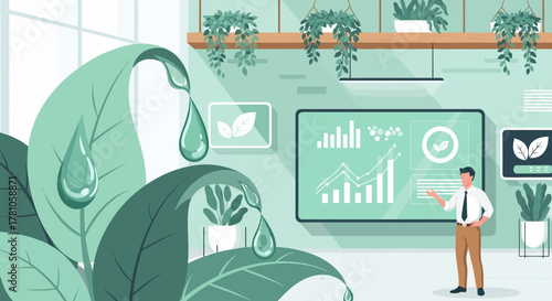 Sustainability Driven Business Growth And Environmental Awareness Presentation