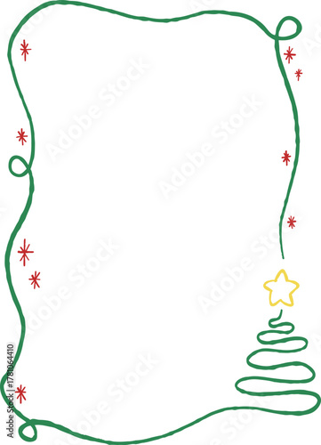 Christmas Frame, Festive Decoration