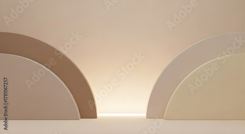 Abstract White and Gray Geometric Pattern Background with 3D Squares and Diamond Shapes.