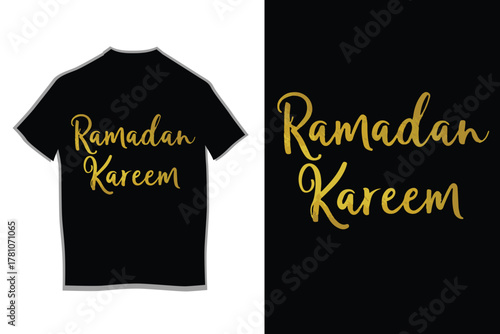 Ramadan kareem design vector t-shirt