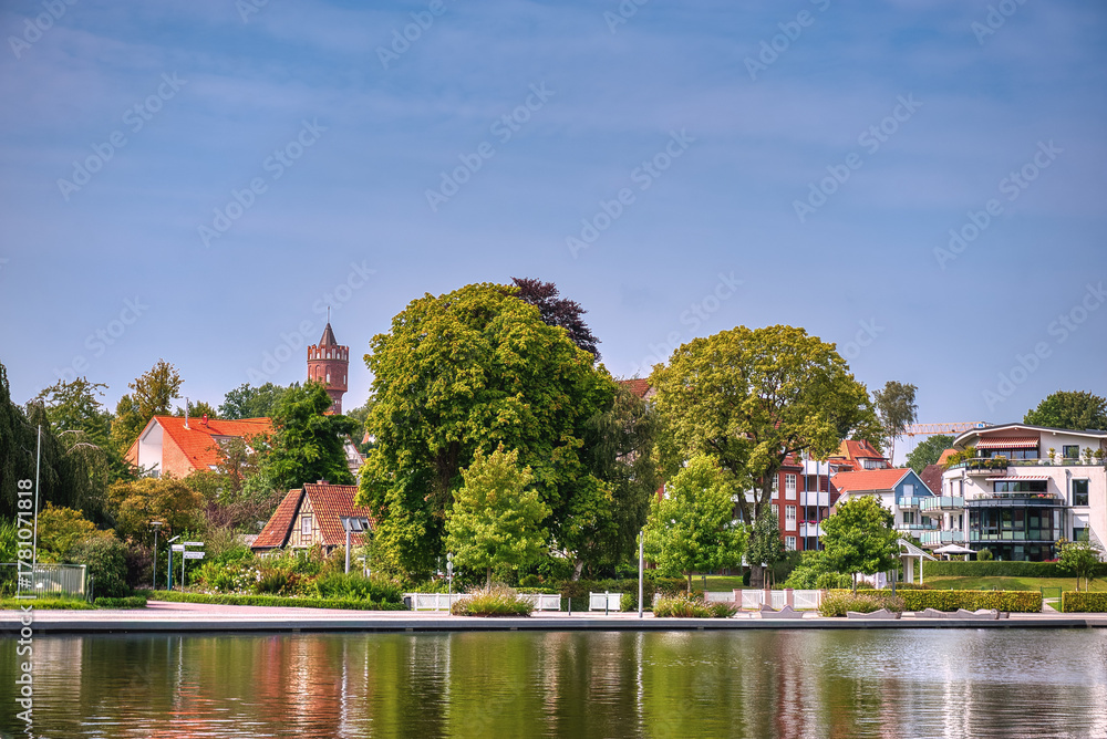 Obraz premium Eutin is the capital of the East Holstein district located in the northern German state of Schleswig-Holstein.