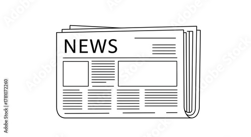 Newspaper headline information