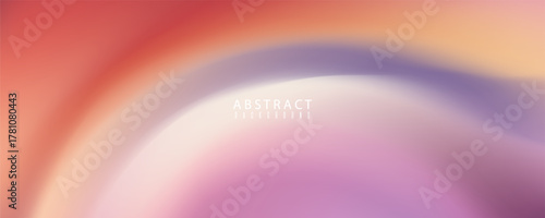 Abstract art featuring smooth fluid waves in blue and magenta hues with warm light reflections. Ideal for wallpapers, prints, and stylish modern compositions.