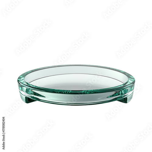 silver ring on a white background