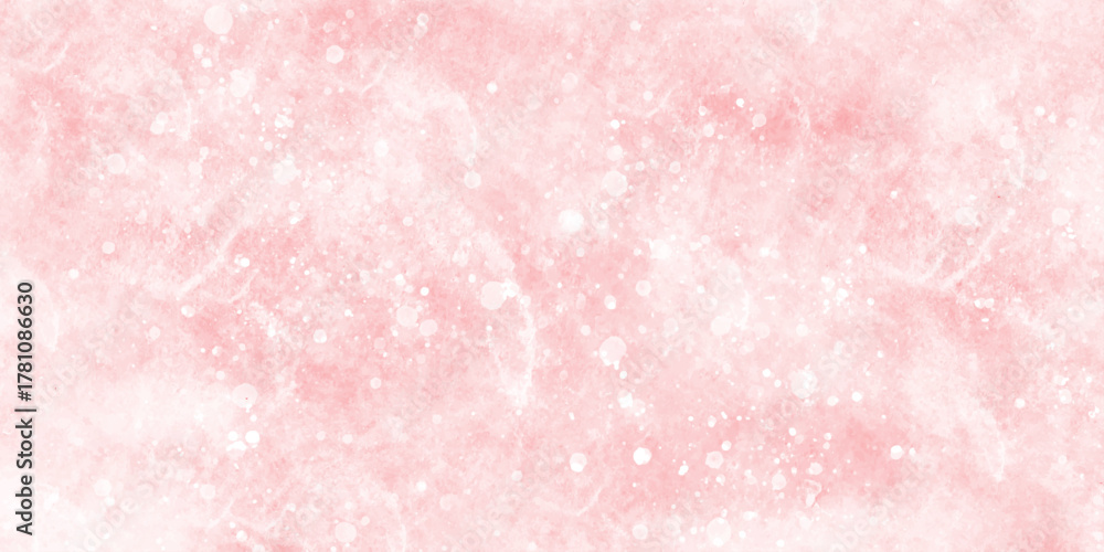 Light pink background with hand paint watercolor alpha bokeh grunge texture. pink watercolor marble grunge. soft pink watercolor texture with brush painted watercolor stain. hand drawn vector texture.