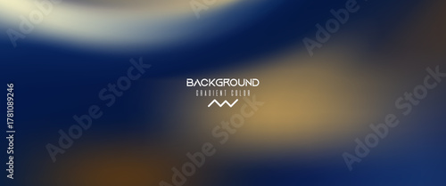 Modern abstract art with rich navy blue and warm gold hues blending into a glossy, flowing motion. Perfect for backgrounds, wallpapers, and visual design projects.