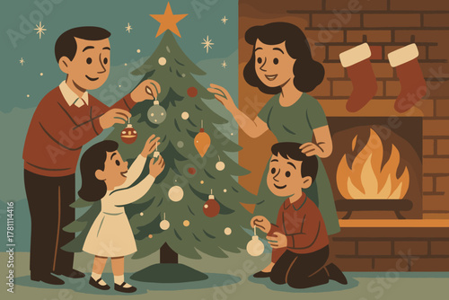 Century no fills emojis tree behind labels icon glowing grain vector christmas