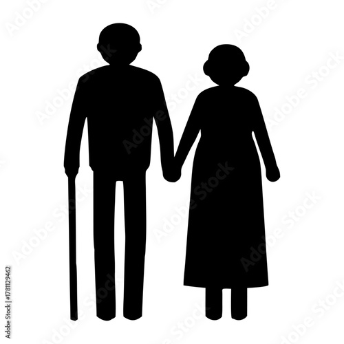 man and woman icon vector illustration
