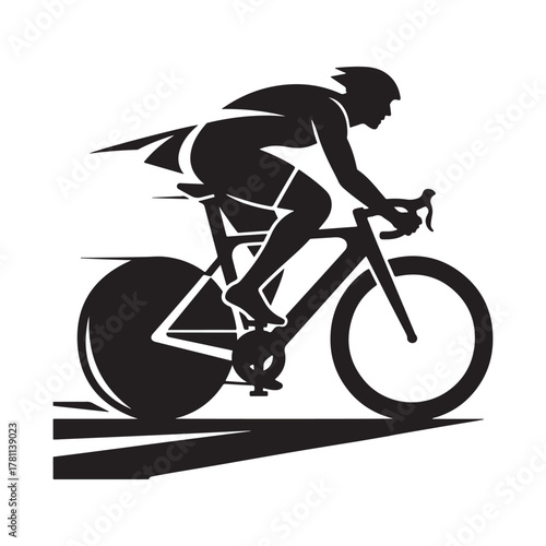 bicycle sports vector design template