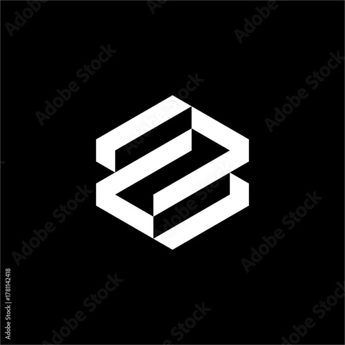 Elegant, structured "Z" logo with a dynamic, sharp look. Suitable for luxury brands, security services, and advanced technology companies.