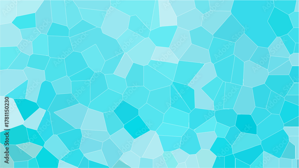 Obraz premium Abstract Aqua Blue Digital Grunge and Celestial Dynamic Composition with Heavy, Splattered Paint Brushstrokes. Tech, and Contemporary Art Use