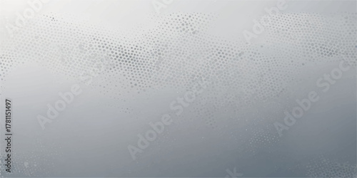 Abstract blue wet texture: grunge metal surface with rain condensation droplets on glass window