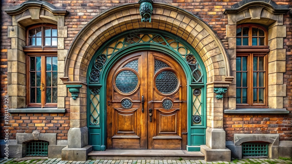 Fototapeta premium Ornate Arched Doorway