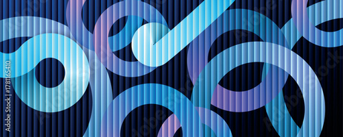 Dynamic texture full of light and airiness for modern visual art project Light ring with neon color rays