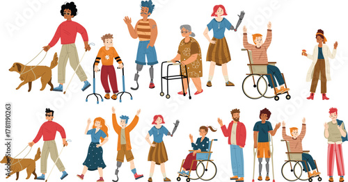 Tourists go sightseeing and take photos in travel