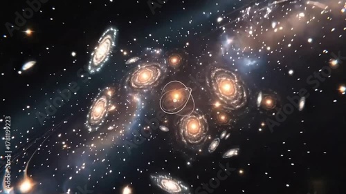  transition from a single atom to the entire universe