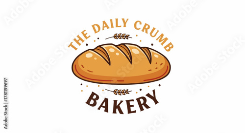 Delicious bread logo.