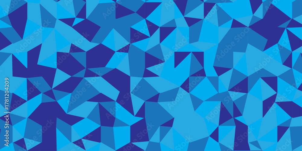 Fototapeta premium Modern triangle mosaic orange background. Overlap random vector element. Business polygonal texture. Abstract low polygon Geometric banner wall background. Seamless Abstract polygon. 