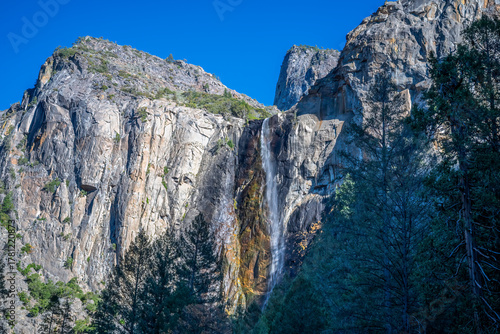 Bridalveil Fall in Yosemite National Park, California, USA
