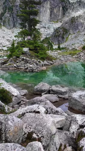 Watersprite Lake: Crystal Clear Turquoise Waters Reflecting Majestic Mountains in Squamish, British Columbia