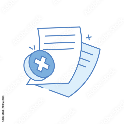 Medical File vector icon