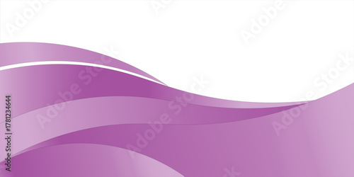 Curved Header and Footer Element . Abstrack Purple with waves . wave purple and modern trendy design