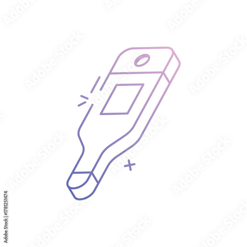 Thermometer vector icon
