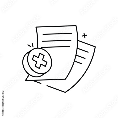 Medical File vector icon