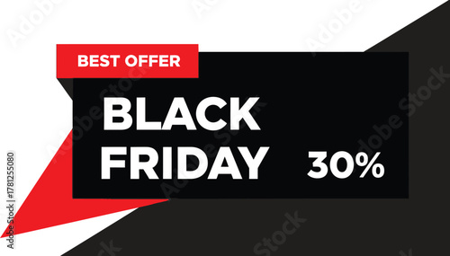 Black friday best offer with 30 percent discount